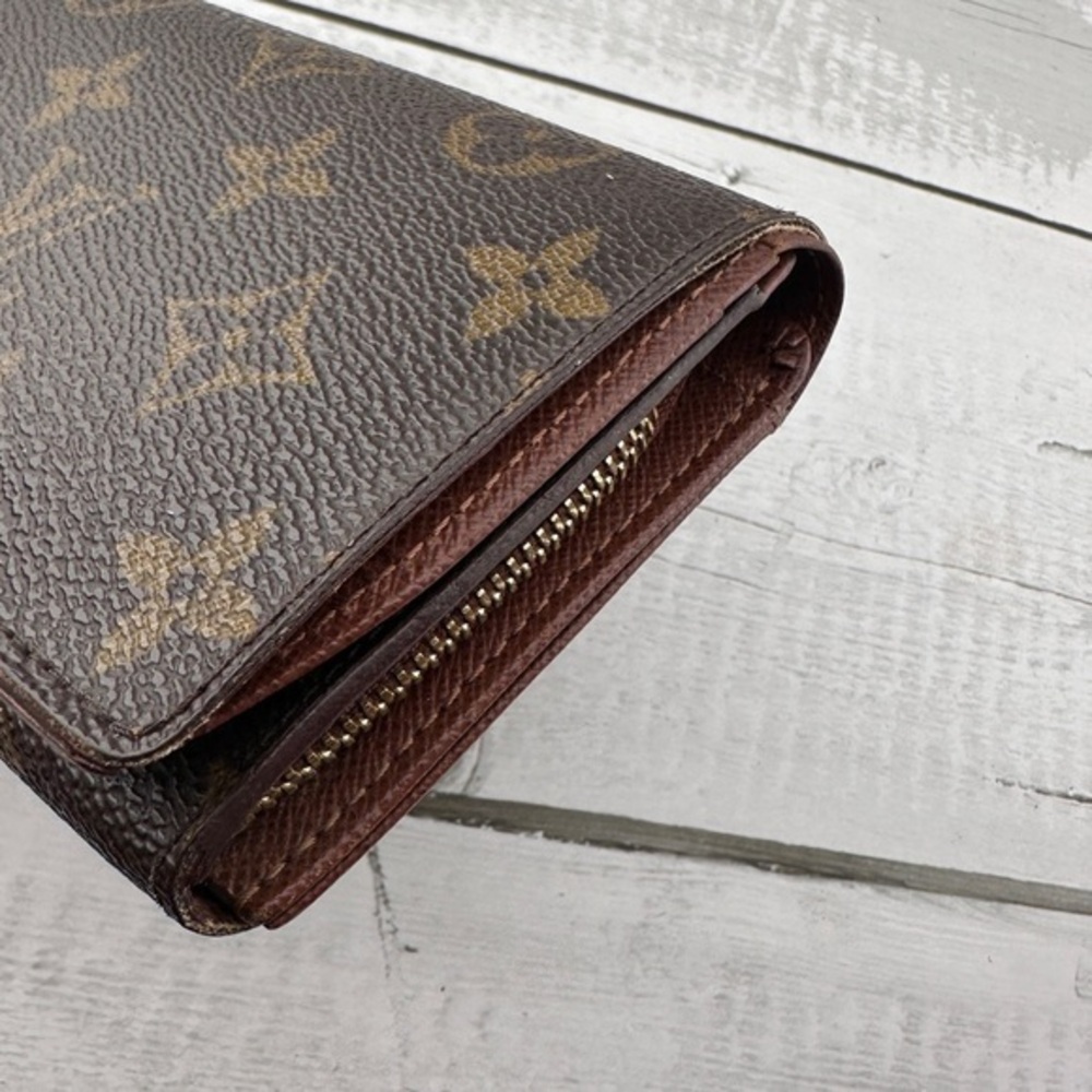 AUTHENTIC LOUIS VUITTON Monogram Porte-Monnaie Billets Tresor Wallet. - Picture 10 of 16